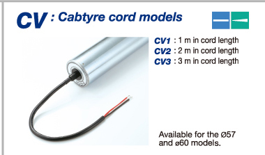 CV: Cabtyre cord models